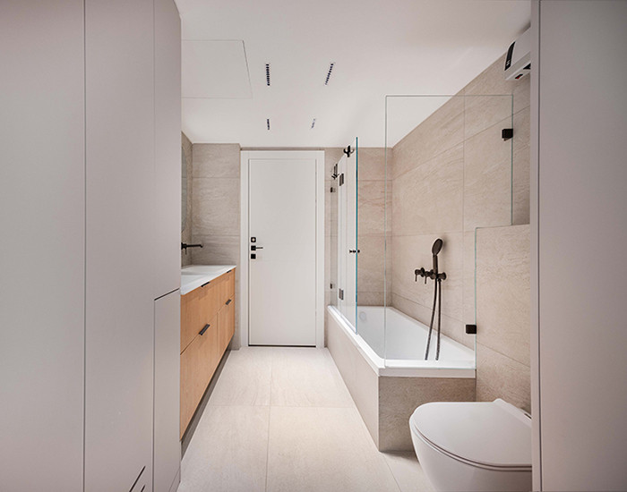 מקלחת מעוצבת שני אלימלך מעצבת פנים