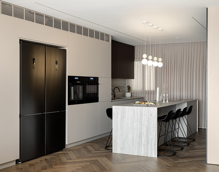 שני אלימלך מעצבת פנים מטבח מודרני